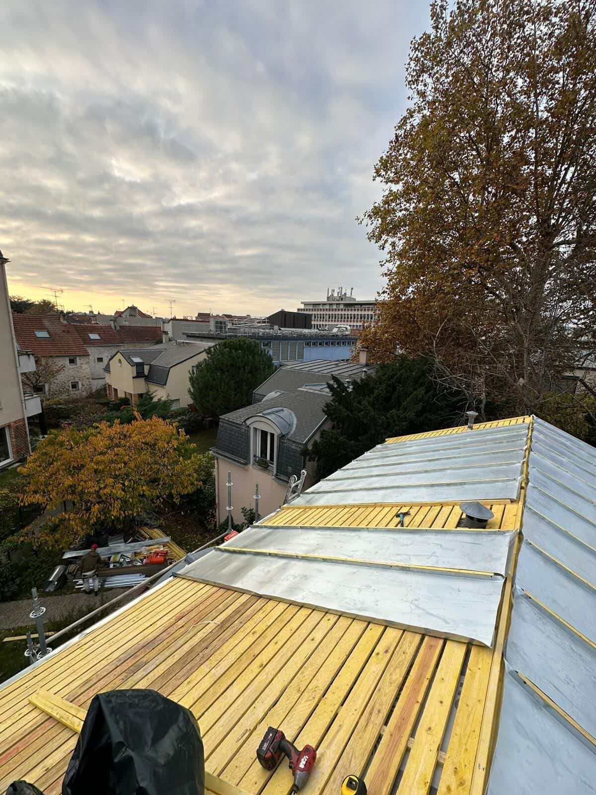 Chantier couverture, photo 1 sur 27